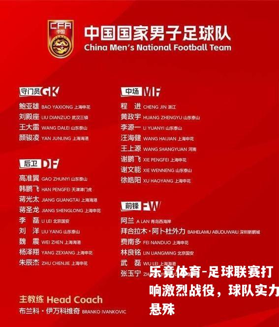 足球联赛打响激烈战役，球队实力悬殊